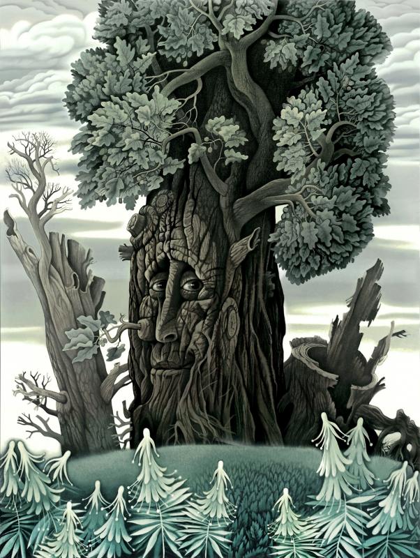 Alte weise Eiche - Konstantin Avdeev