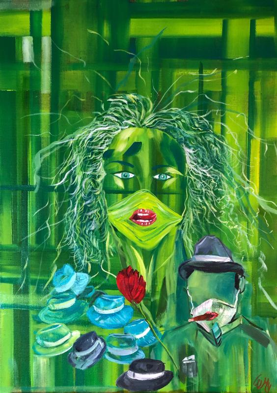 Corona-Lady - wolfgang mayer