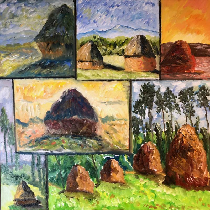 Heuhaufen a la Monet - wolfgang mayer