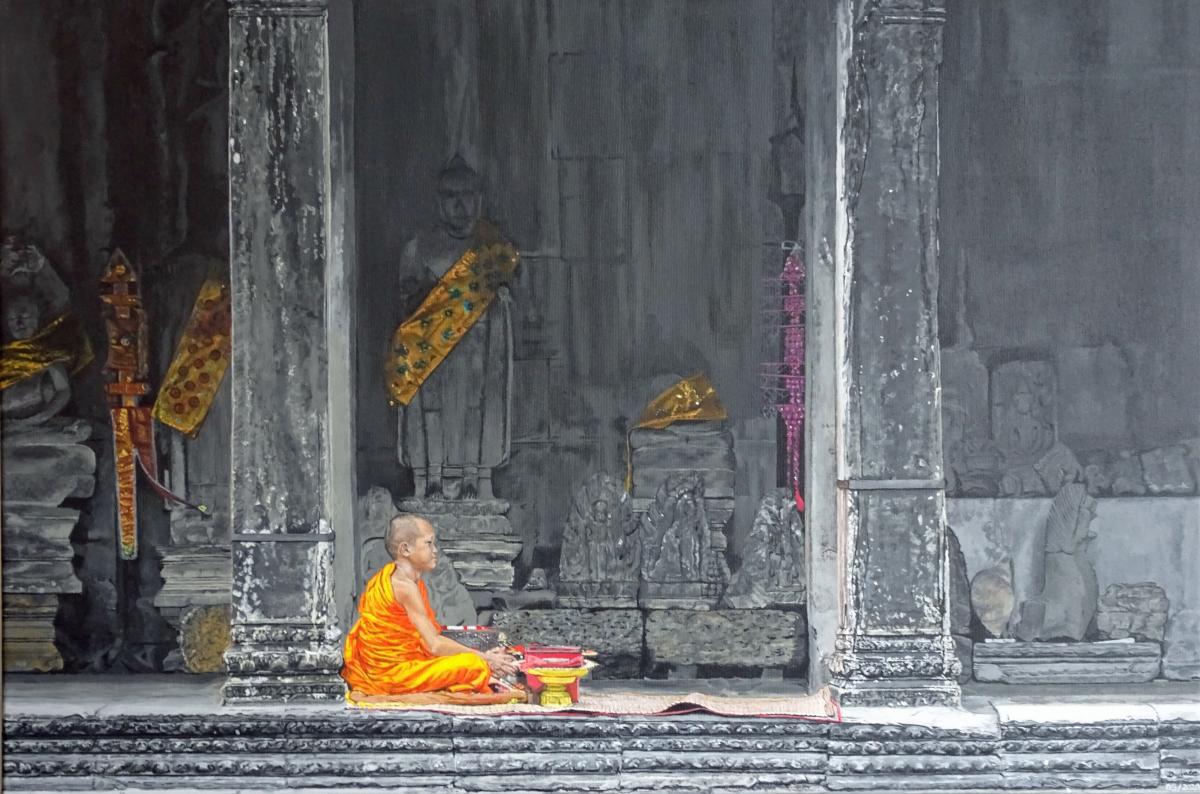 Picture of Silence - dunjate Kunst in Acryl