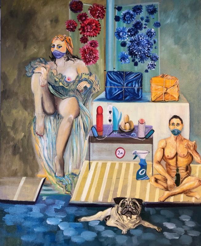 social distance in Corona-Zeiten - wolfgang mayer