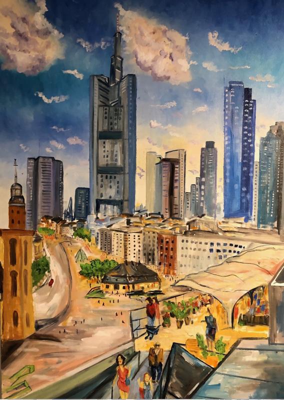 Frankfurt von oben - wolfgang mayer