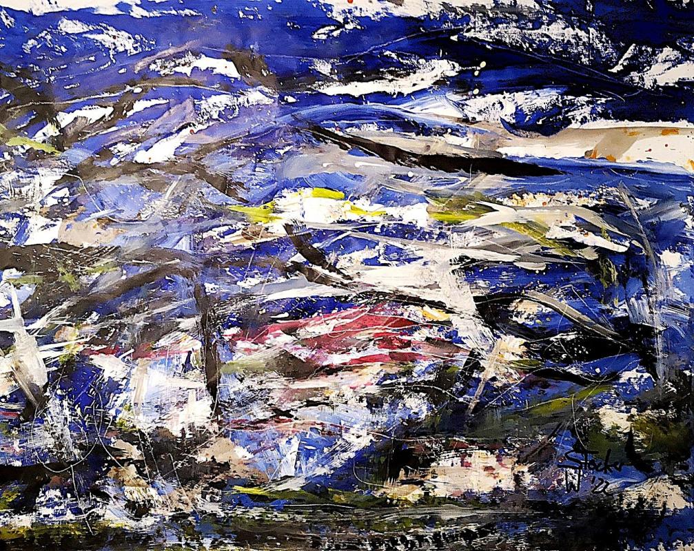 stormy moonlight sea - Wolfgang Stocker