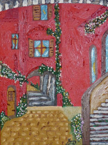 Cafe Oriental (Rot) - Yvonne Schmied