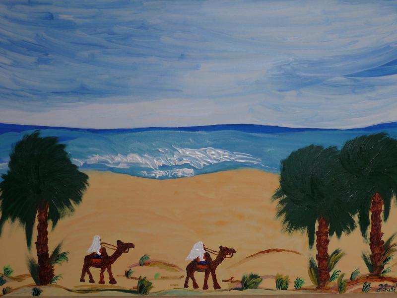 Adnu & Jimi am Meer  - Yvonne Schmied