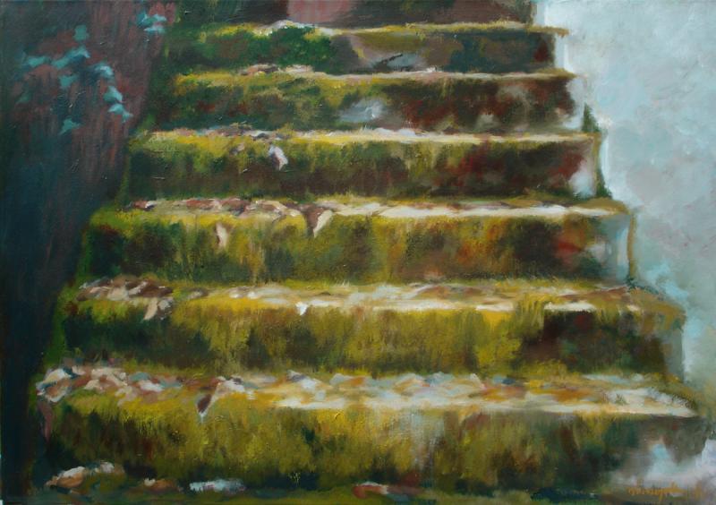 -Moostreppe-- - ingrid wenz-gahler