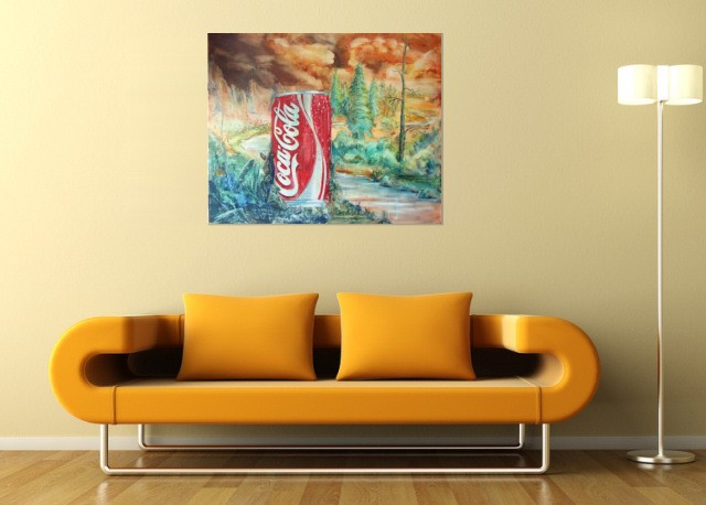 coke-land  - Frithjof Schulte (Room setting (c)fotolia.de, (c)artfolio.de)