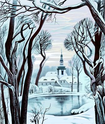 Der Winter. Marienthal Kloster - Konstantin Avdeev
