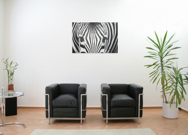 Augen-Blick - dunjate Kunst in Acryl (Room setting (c)fotolia.de, (c)artfolio.de)