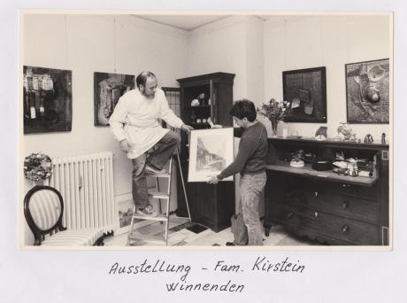 Ausstellung 1984  Atelier H. Kirstein, Winnenden - Zdravko Radenkovic