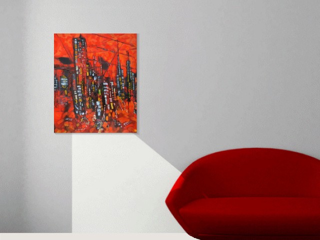 red-city,city-Serie - wolfgang mayer (Room setting (c)fotolia.de, (c)artfolio.de)