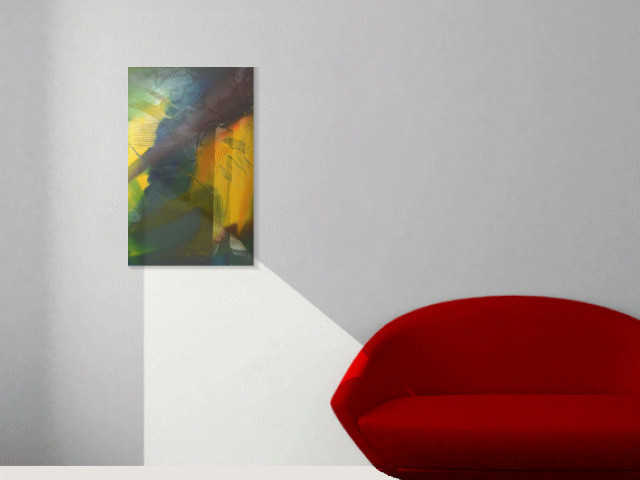 music of color VI - wolfgang mayer (Room setting (c)fotolia.de, (c)artfolio.de)