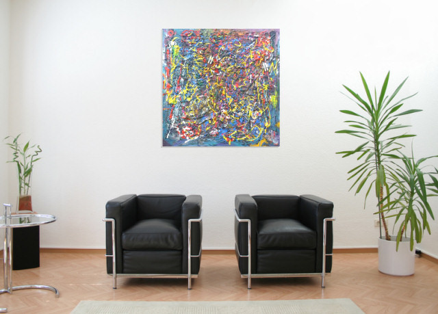 abstract line, Vernetzungen - wolfgang mayer (Room setting (c)fotolia.de, (c)artfolio.de)
