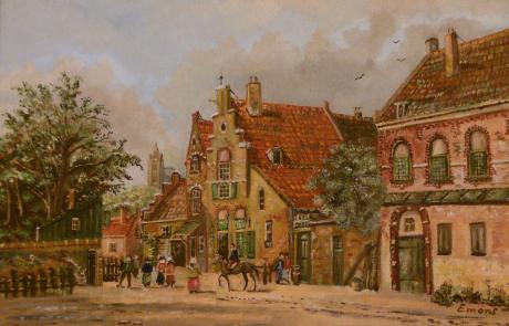 Holländische Stadtszene - Hans-Peter Emons