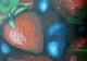 Kunstwerk - Erdbeeren und Blaubeeren