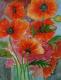 Kunstwerk - Mohnblumen---