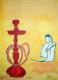 Kunstwerk - Arabische Shisha