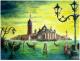 Art object - Sommerabend in Venedig Acryl 60 x 80cm