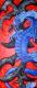 Art object - Dragon blue