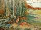 Art object - Waldrand im Herbst