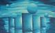 Art object - Blue Sphere
