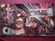 Art object - paradise red laserdruck