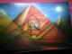 Art object - pyramiden szene
