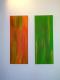 Art object - Orange Green