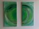 Art object - Greenlight (2 Teiler)