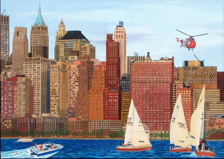 Manhattan Hudson - Günter Meisel - Array auf Array - Array - Array Manhattan Hudson - Günter Meisel - Array auf Array - Array - Array