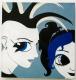 Art object - urban elves, elf 3, blue