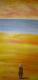 Art object - Allein am Strand