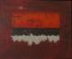 Art object - Rote Fuge III quer