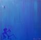 Art object - Blauer Mensch