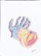 Art object - herzliche Hand