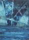 Art object - blue ocean