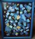 Art object - serie blue time komposition