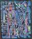 Art object - the blue timre