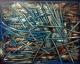 Art object - deep blue sea ,