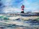 Art object - Leuchtturm Roter Sand