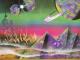 Art object - Psychedelic Pyramids