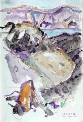 Nea Kameni, Santorin (1993) - Hajo Horstmann - Hajo Horstmann - Array auf Array - Array - Nea Kameni, Santorin (1993) - Hajo Horstmann - Hajo Horstmann - Array auf Array - Array -