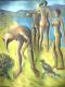 Art object - Vogelmensch am Strand (1993) -Heinz Sterzenbach-