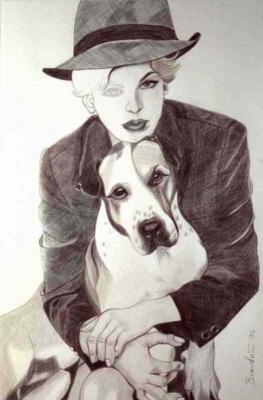 Hund (1996) - Bergit Brandau - - Brandau-Art - Array auf - Array - Hund (1996) - Bergit Brandau - - Brandau-Art - Array auf - Array -