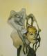 Art object - Gedanke 2001  -Anne Worbes-
