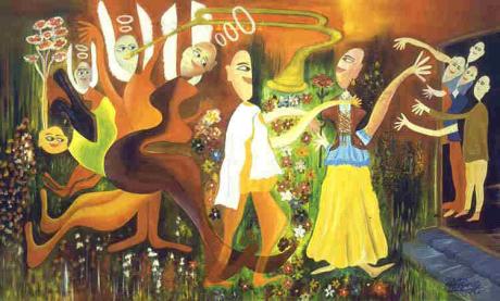 Dante Marries Beatrice in His Dream (1986) - Ashra - Ashraf Gohar Goréja - Array auf Array - Array - Dante Marries Beatrice in His Dream (1986) - Ashra - Ashraf Gohar Goréja - Array auf Array - Array -