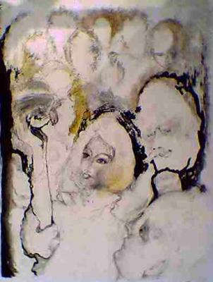 Frau mit Vogel (2002) Helmut Herzog - Helmut Herzog - Array auf Array - Array - Frau mit Vogel (2002) Helmut Herzog - Helmut Herzog - Array auf Array - Array -