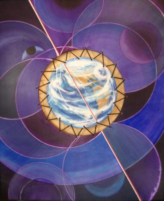 Blue globe - Erde (1997) - Udo Lutz Burkhardt - Array auf Array - Array - Blue globe - Erde (1997) - Udo Lutz Burkhardt - Array auf Array - Array -