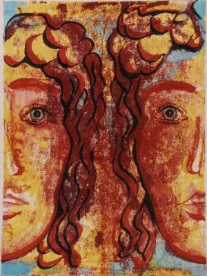 Zwilling - Udo Lutz Burkhardt - auf Array - Array - Zwilling - Udo Lutz Burkhardt - auf Array - Array -