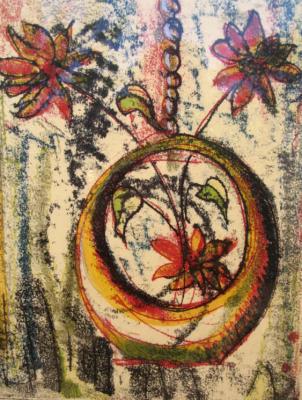 Blumenkorb (2002) - Udo Lutz Burkhardt - auf Array - Array - Blumenkorb (2002) - Udo Lutz Burkhardt - auf Array - Array -